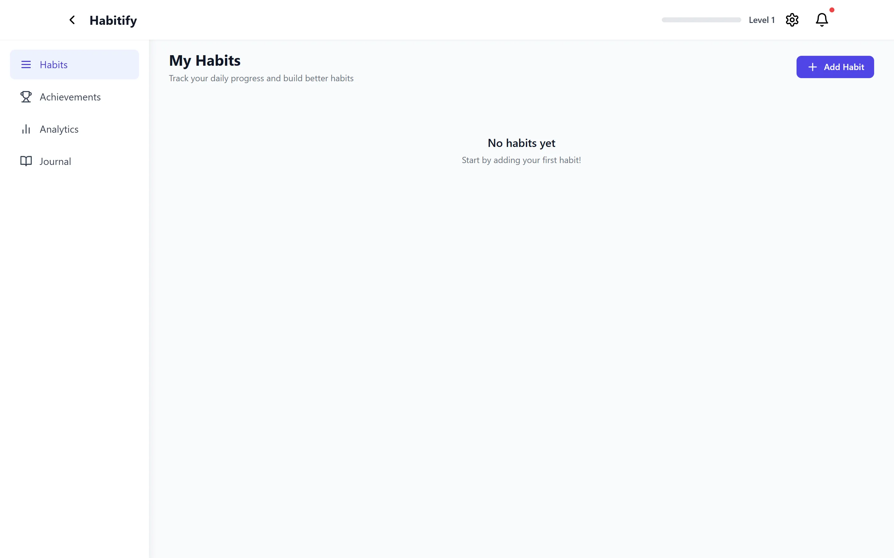 Habitify screenshot