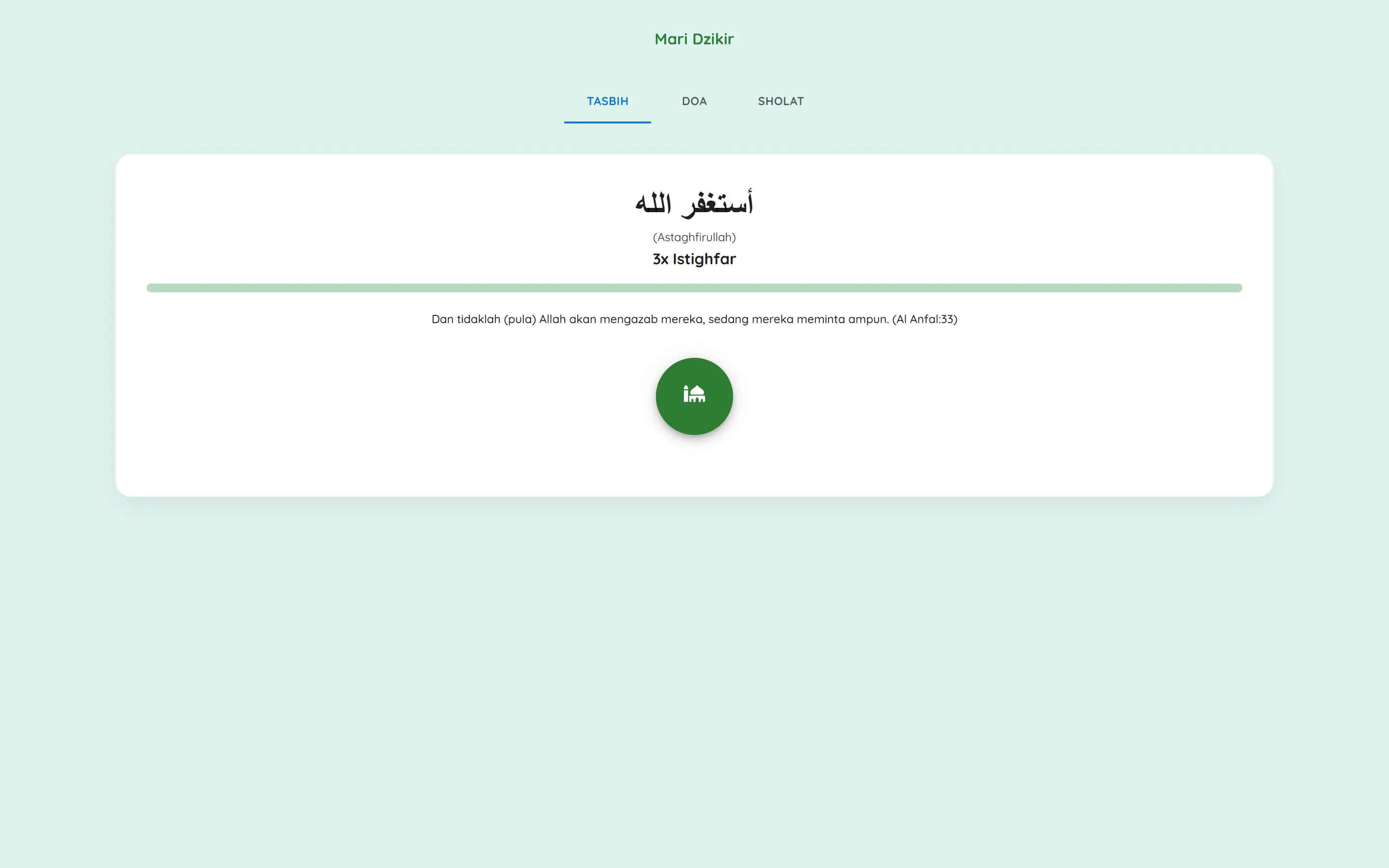 Mari Dzikir screenshot