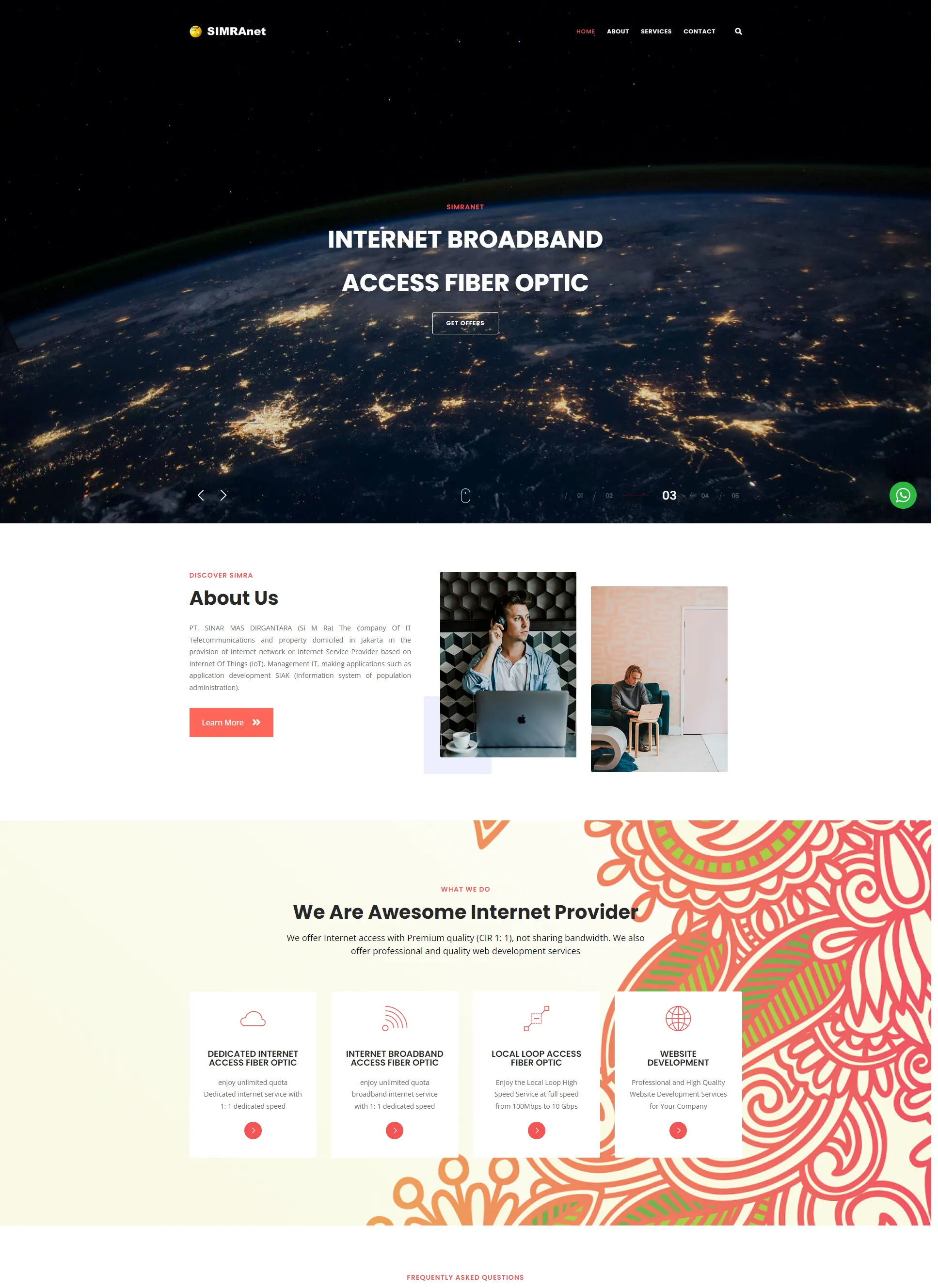 SIMRAnet Website